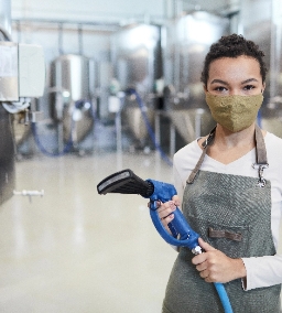 nettoyage, industriel, usine, entrepôt, Dubaï